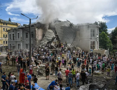 Miniatura: Atak na szpital dziecięcy w Kijowie....