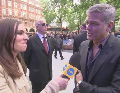 Miniatura: George Clooney: Rzadko rozmawiam z...