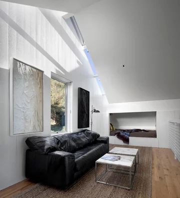 Nowoczesna stodoła – dom dla rodziny z trójką dzieci V2com, 2146-01, stodoła