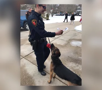 Nietypowa akcja policji dla chorej Emmy 