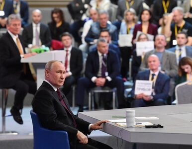 Miniatura: Zaskakujący moment konferencji z Putinem....