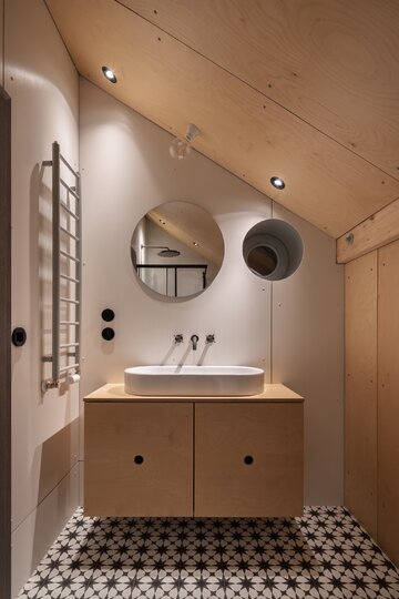 Remont starej chaty, projekt Studio Ply&scaron;