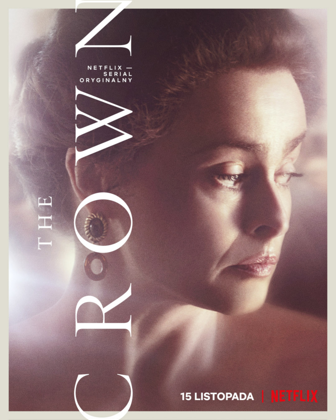 Plakat z 4. sezonu serialu „The Crown” 