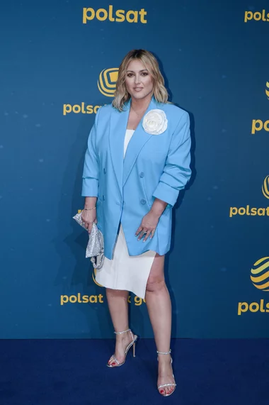 Karolina Szostak podczas prezentacji Jesiennej Ramówki Telewizji Polsat