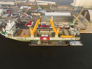 Maszyna TBM (Tunnel Boring Machine), kt&oacute;ra wydrąży tunel na&nbsp;odcinku S19 Rzesz&oacute;w Południe-Babica