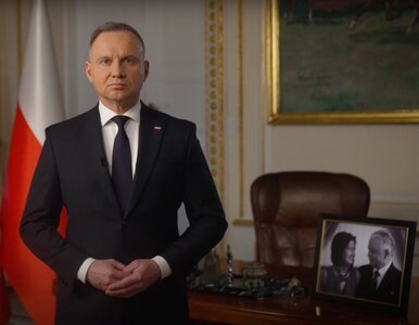 Miniatura: Orędzie prezydenta. Zabrał głos na temat...