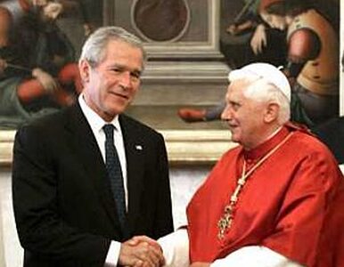 Miniatura: Bush w Watykanie