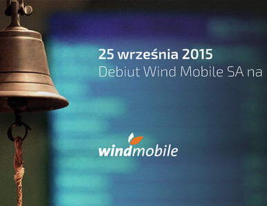 Miniatura: Wind Mobile S.A. zadebiutuje 25 września...