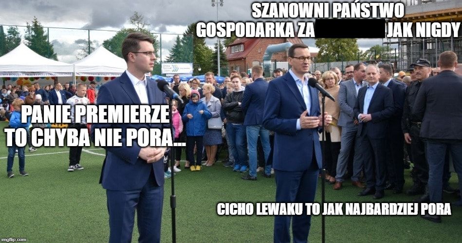 Mem z profilu Mateusz Morawiecki Memes 