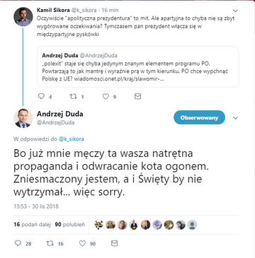 Screen z&nbsp;Twittera