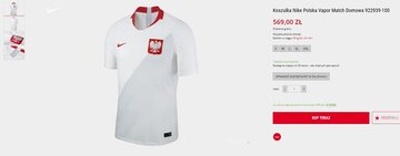 Nowa koszulka reprezentacji Polski za&nbsp;569 zł