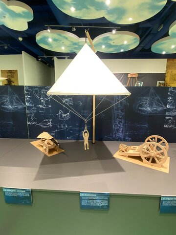 Mniejszy model spadochronu