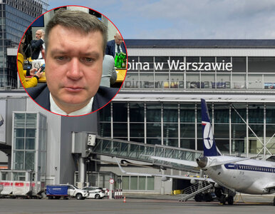 Miniatura: Poseł PiS został wyniesiony z samolotu....