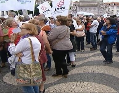 Miniatura: Portugalczycy protestują przeciwko cięciom...