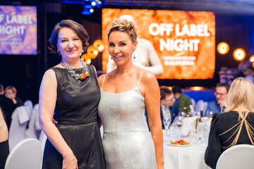 Dr Edyta Adamczyk-Kutera i&nbsp;Dr Barbara Walkiewicz-Cyrańska, założycielki Akademii Medycyny Estetycznej i&nbsp;Biznesu i&nbsp;inicjatorki spotkań Off Label