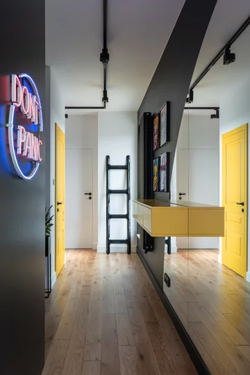 Mieszkanie urządzone w stylu Pop-art Pop-art, mieszkanie, wnętrza