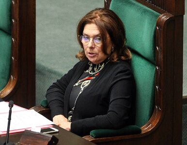 Miniatura: Sejm przez aklamację przyjął uchwałę...