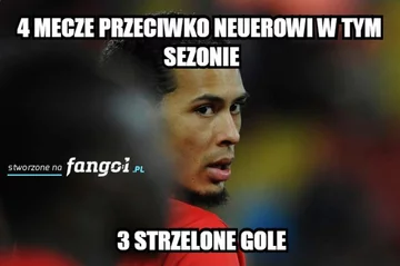 Show Lewandowskiemu ukradł skuteczny obrońca Liverpoolu - Virgil van Dijk 