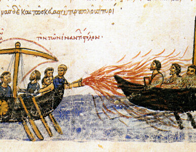 Miniatura: Ogień grecki - bizantyńska "wunderwaffe"