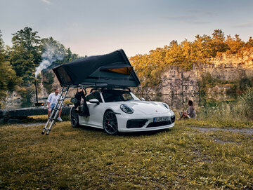 Nowy namiot dachowy Porsche