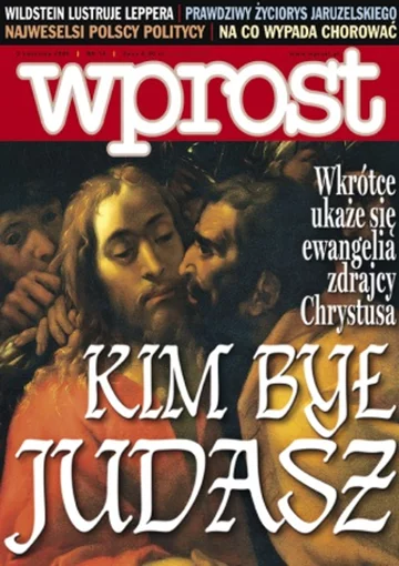 Okładka tygodnika Wprost nr 14/2006 (1217)