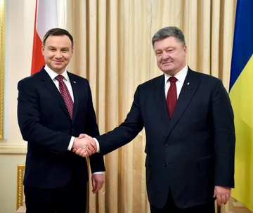 Andrzej Duda i Petro Poroszenko (fot. Twitter/Petro Poroshenko)