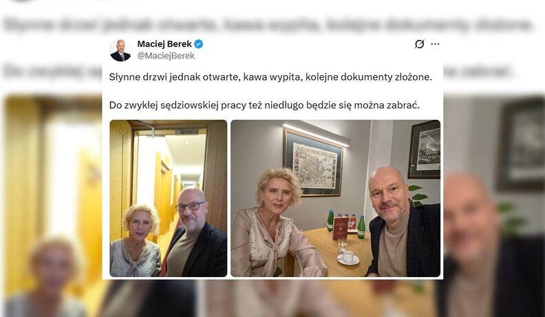 Miniatura: Maciej Berek triumfuje ws. TK i pokazuje...