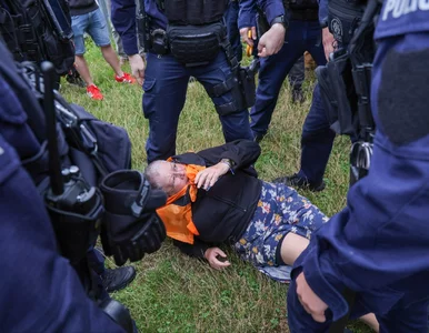Miniatura: Incydent na marszu Konfederacji. Policja...
