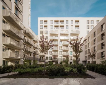 Modern Mokotów powstaje na terenie dawnego kompleksu biurowego Empark Mokotów. Masterplan inwestycji opracowała pracownia BBGK Architekci 