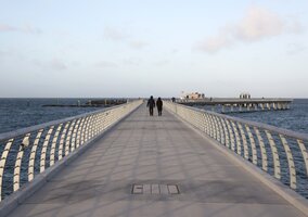 Miniatura: Takiego molo nie ma nawet Sopot. Jest...