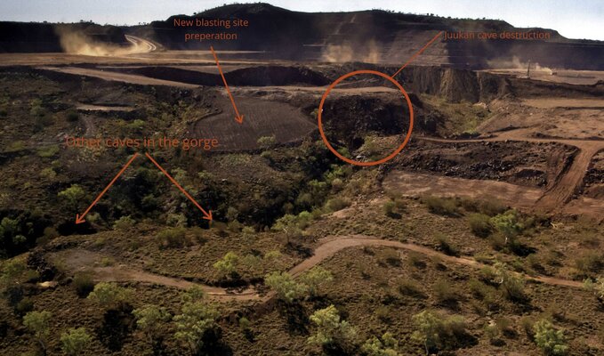 Miniatura: Rio Tinto ma odbudować jaskinię aborygenów...