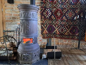 Miniatura: Koza czy&nbsp;kominek? Zimą różnice są...