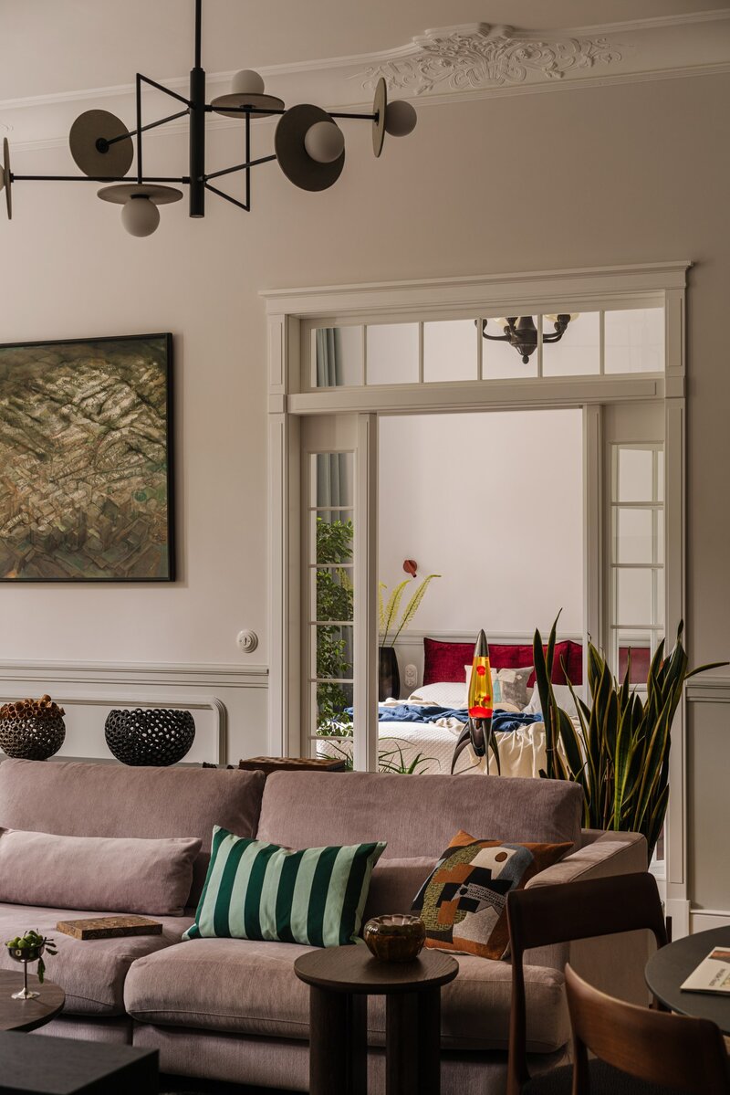 Wysmakowany apartament w&nbsp;poznańskiej kamienicy, projekt Maria Jachalska