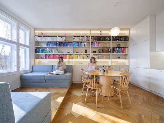 Miniatura: Mieszkanie, projekt NoArchitects