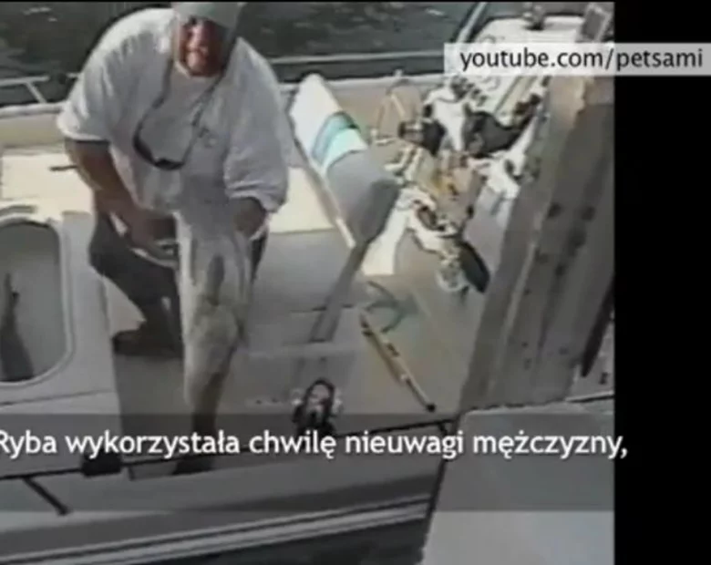 Miniatura: Chciał się pochwalić. Ryba go przechytrzyła