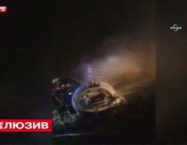 Miniatura: Tragiczny wypadek w Moskwie. Odrzutowiec...