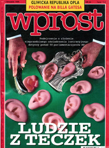 Okładka tygodnika Wprost nr 44/1998 (831)