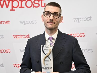 Miniatura: Prof. Damian Tworek z nagrodą Wizjoner...