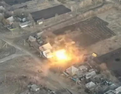 Miniatura: To nie Bayraktar, ale trafienie tym...