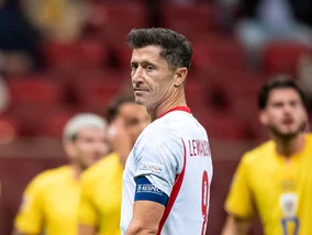 Miniatura: Lewandowski poza reprezentacją Polski....