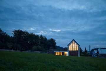 Nowoczesna stodoła – pomysł na rodzinny dom Linka, stodoła, fotograf