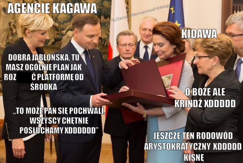 Mem po ogłoszeniu kandydatury Rafała Trzaskowskiego za Małgorzatę Kidawę-Błońską 