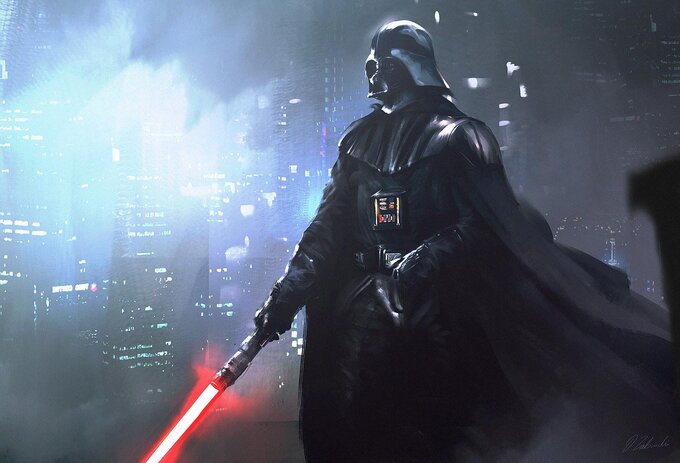 Darth Vader, grafika koncepcyjna