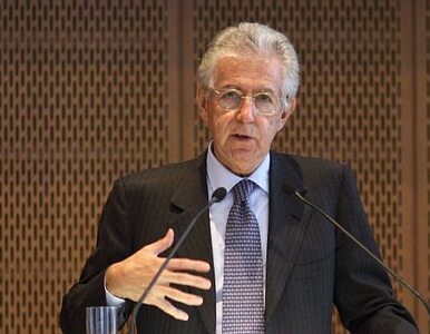 Miniatura: Monti nie chce już odpowiadać za finanse...