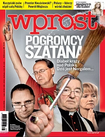 Okładka tygodnika Wprost nr 38/2011 (1493)