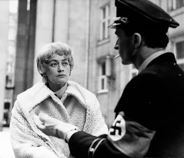 Kadr z filmu „Samson” 1961. Kadr z filmu „Samson” w reżyserii Andrzeja Wajdy, n/z Alina Janowska.