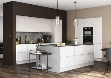 Funkcjonalna i ergonomiczna zabudowa kuchenna 