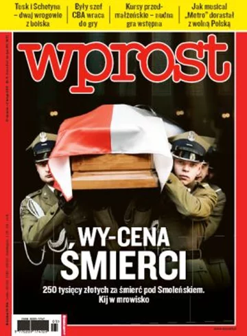 Okładka tygodnika Wprost nr 5/2011 (1460)