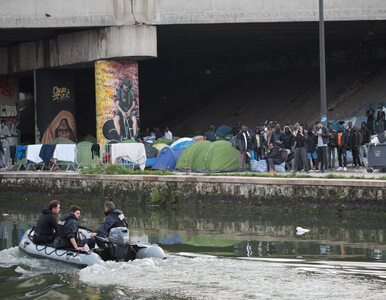 Francja. Policja zlikwidowała nielegalny obóz migrantów