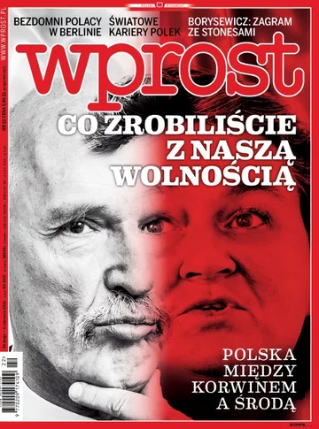 Okładka tygodnika Wprost nr 22/2016 (1738)